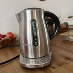 Breville BKE720BSS Temp Select Hot Water Kettle, 57 oz, Brushed Stainless Steel