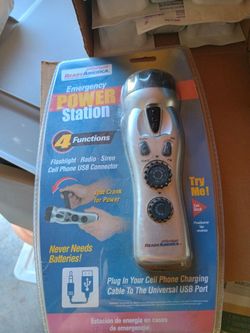 Emergency powered station