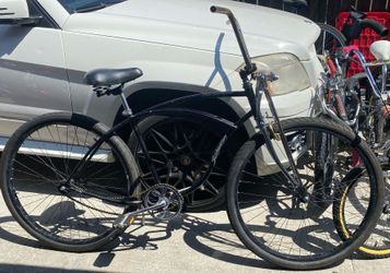 26 inch Schwinn cruiser six converted to single speed free wheel