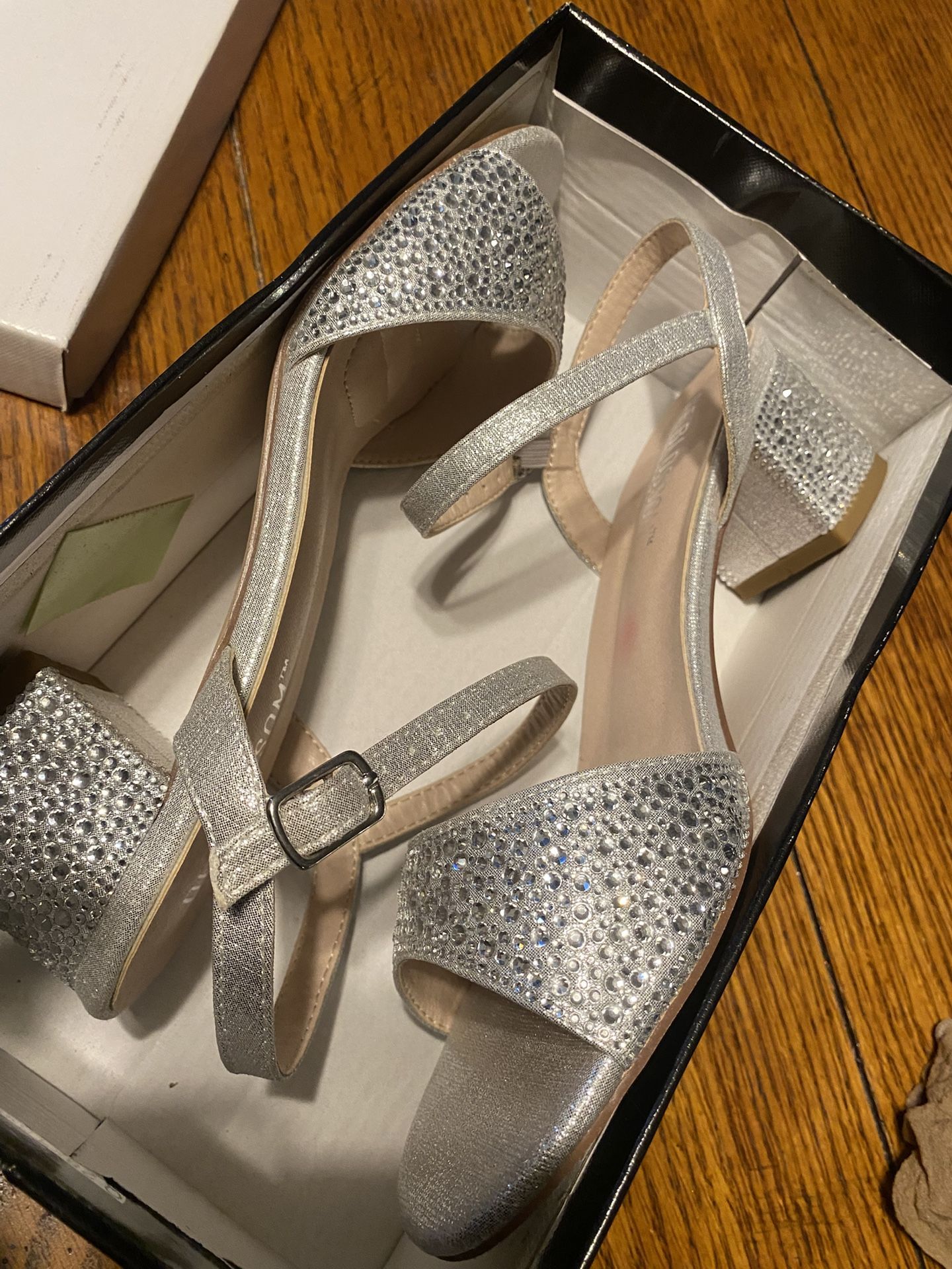 De Blossom Annie Low Block Heels