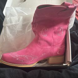 Pink  Boots