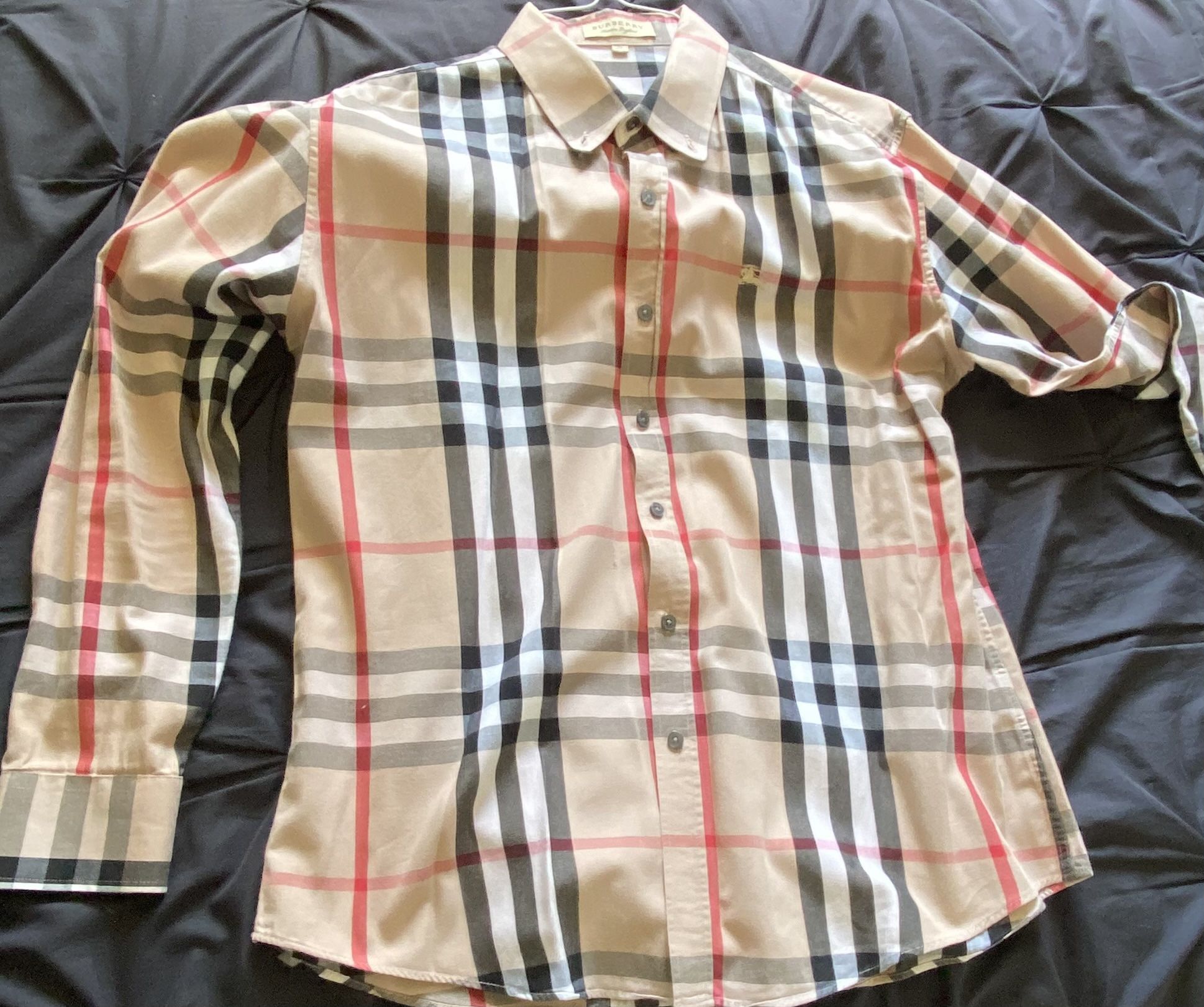 Authentic Burberry Long-sleeved Shirt