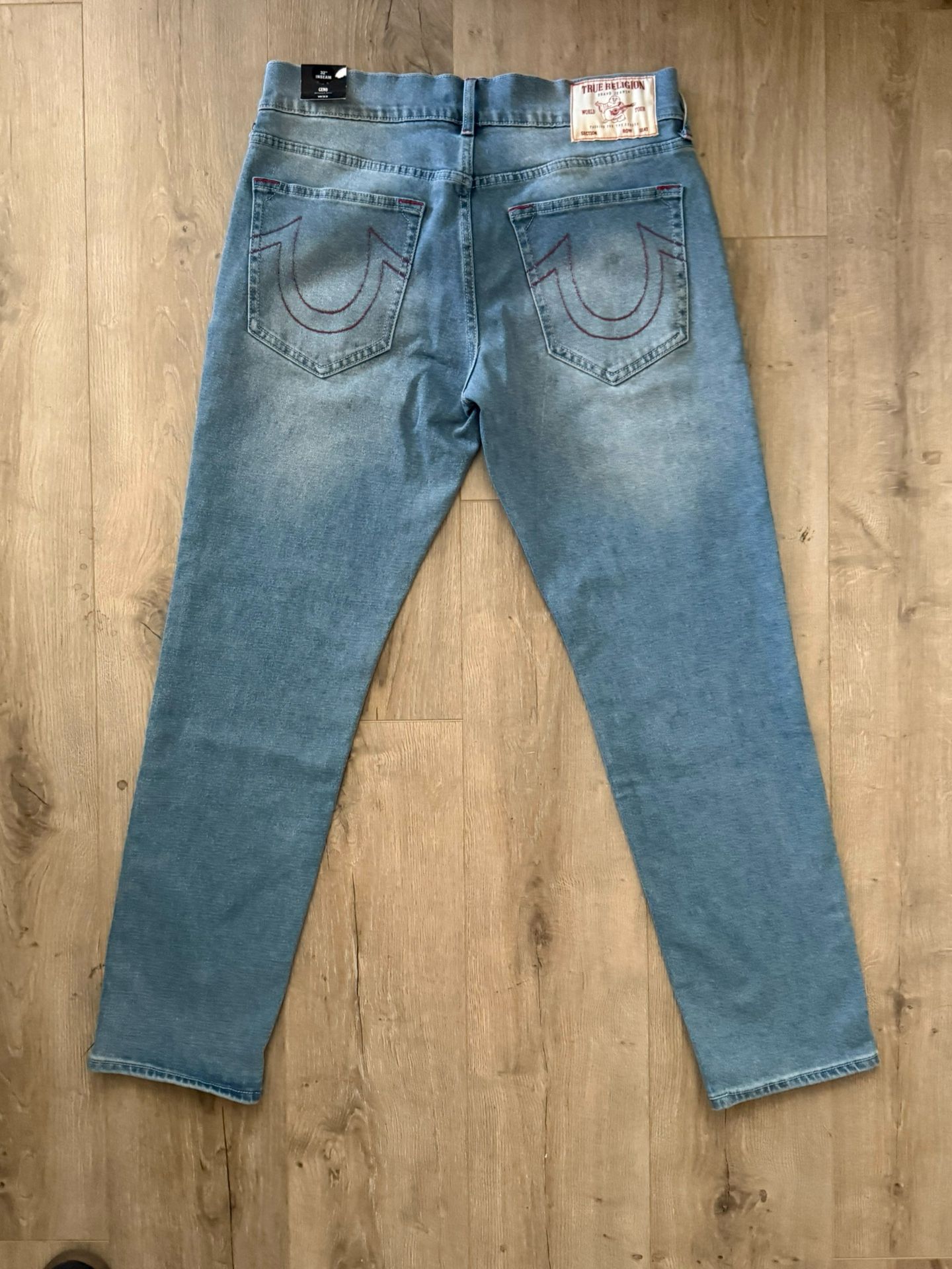 True Religion Geno SN Men's Relaxed Slim Jeans Pants