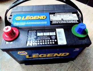 NAPA LEGEND group 58 car truck battery perfect condition