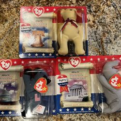 McDonald’s TY Teenie Beanie American Trio
