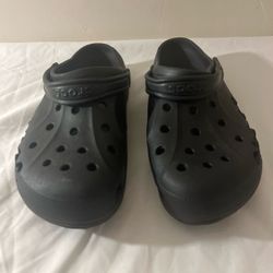 Black Crocs clogs Shoe Size 10 Men’s 12 Wonens Good Condition See Pictures