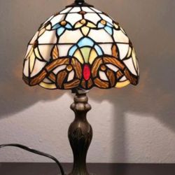 Tiffany Lamp Table Lamp Style Luxurious Boho Memory Lamp Nightstand Reading Desk Light Living Room F