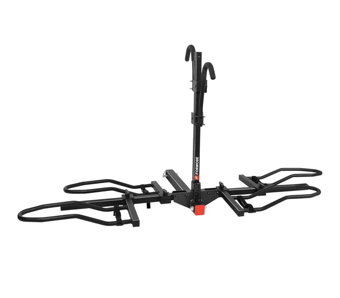 Bike Rack, 2-Bike 200 lbs Capacity,