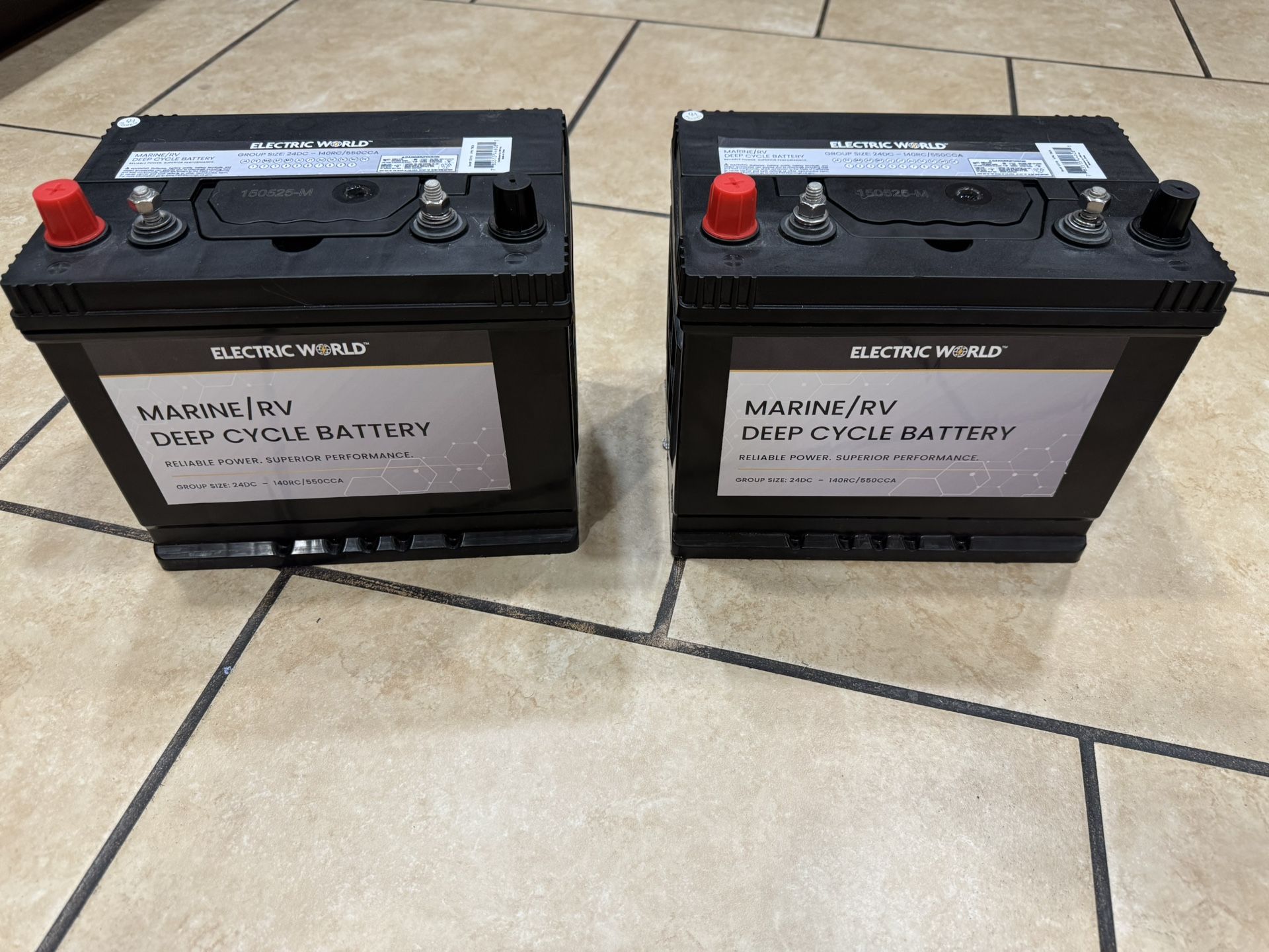 Marine RV Deep Cycle Battery