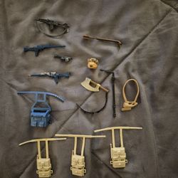 1977-'83  Star Wars Figures Weapons & Accessories Lot Original Items No Reproductions