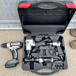 OEM Air Tool Kit And Makita Drill