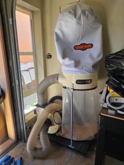 Shop Fox Dust Collector with Bags and Hose