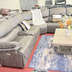 Power Reclining Livingroom Furniture Couches Sofa Sets Only $49 Down 
