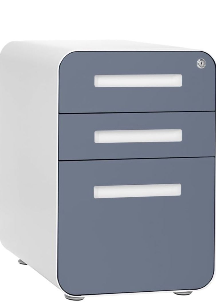 3 Drawer File Cabinet with Lock