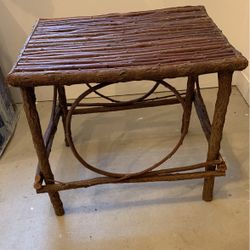 Amish end table.