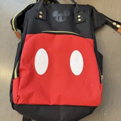 Mickey Mouse Diaper Backpack 