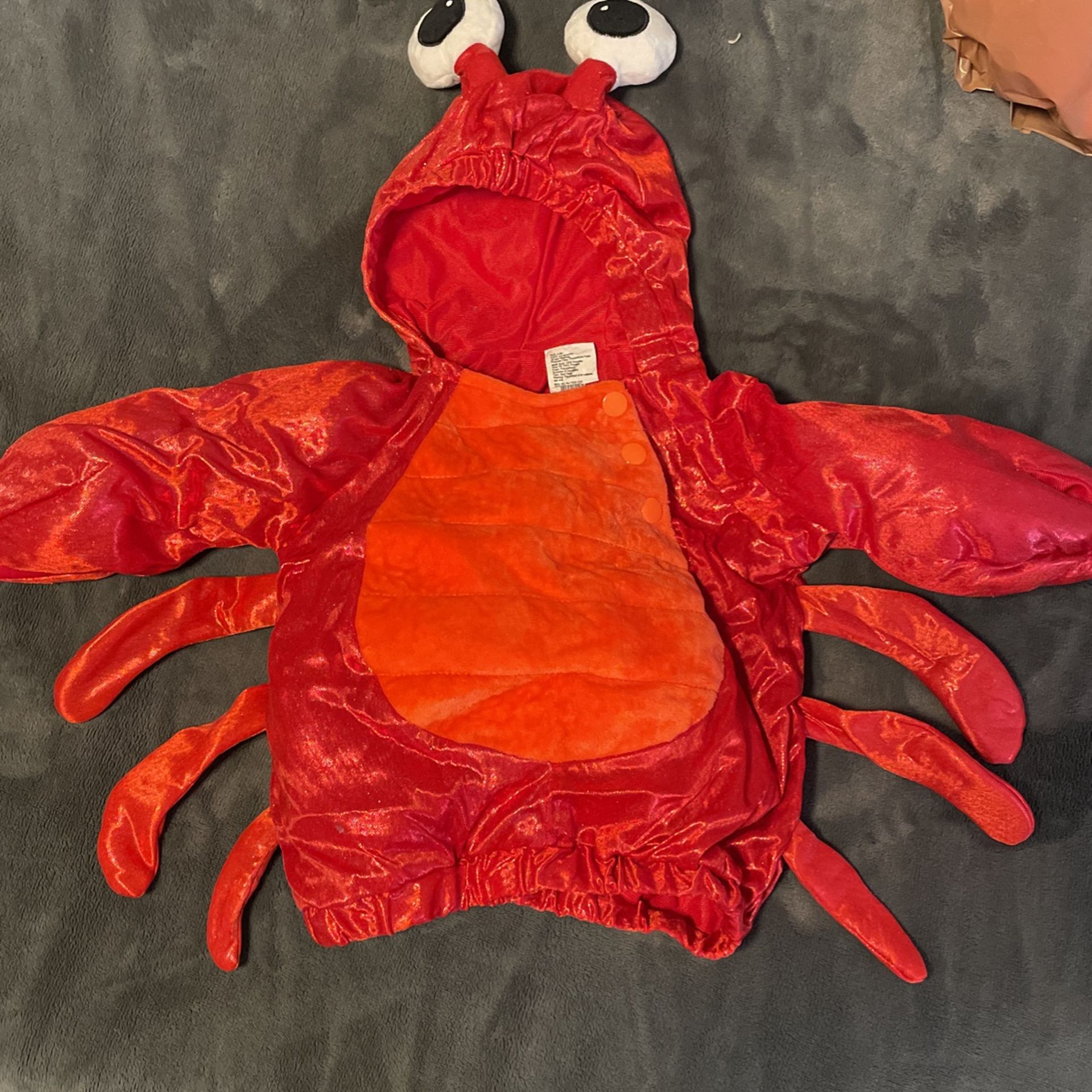 Crab Baby Halloween Costume