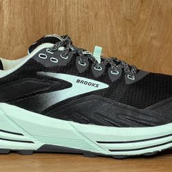Brooks Cascadia 16 Women’s Size 10 Trail Running Shoes Comfort Sneaker Teal/Mint
