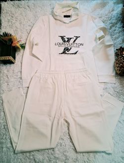 Louis Vuitton Graphic Hoodie & Pants Set