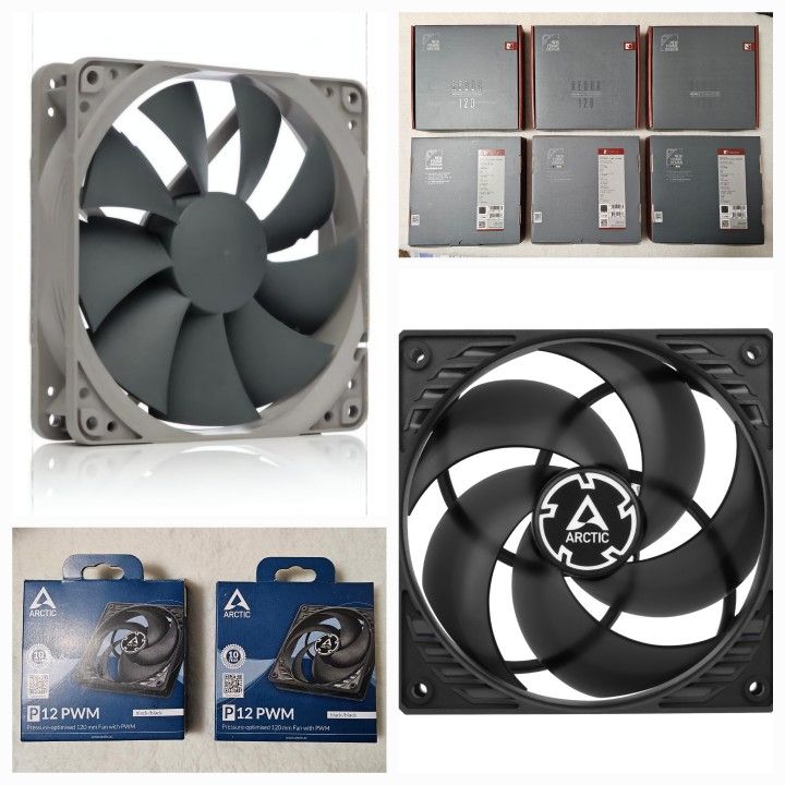 New: High-Performance Cooling Fans (120mm PWM)