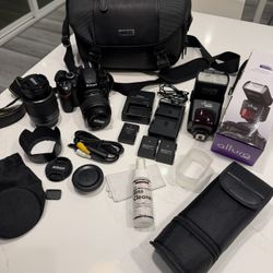 Nikon D3200, Altura Flash and kit