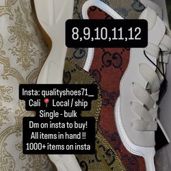 Gucci Shoes Men’s White Brown 