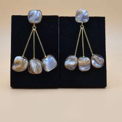 White Color Amrapali Earrings 