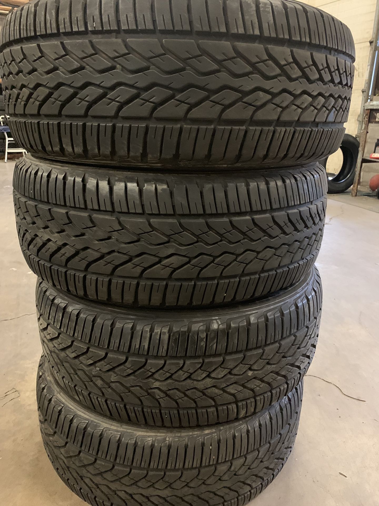 Four Yokohama tires