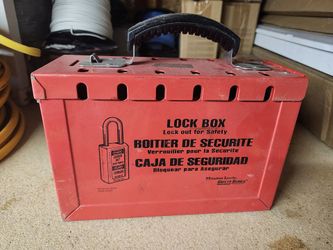 Master- Lock box