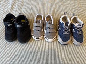 3 pairs shoes for boy
