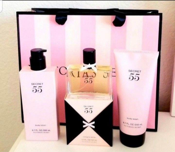 Victoria's Secret 55 Flirtation Perfume Brand New Vintage Set Rare 2002