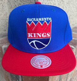 Mitchell & Ness Sacramento Kings SnapBack Hat, Brand New