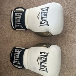 White And Gold 12 Ounce Everlast WSD Women’s 12 Ounce Boxing Or Men’s Venum 12oz me