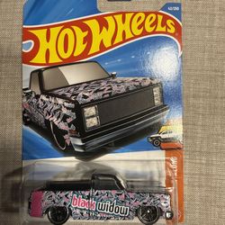 2026 Hot Wheels 83 Chevy Silverado Black Widow
