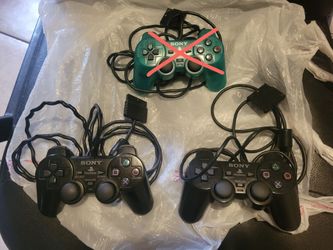 Playstation 2 PS2 controllers