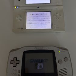 Nintendo Gameboy Advance And Original DSi 