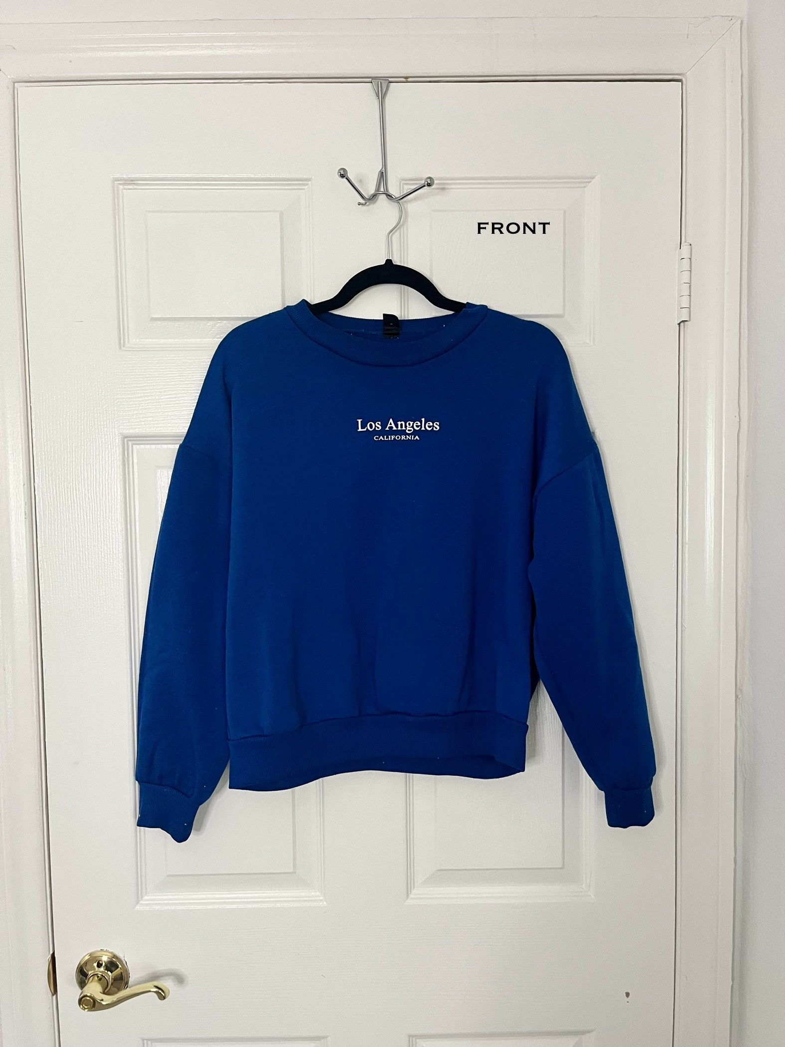 Letter Graphic Drop Shoulder Sweatshirt & Shorts