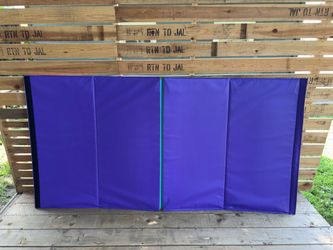 Gymnastics tumbling padded mat  4x 8