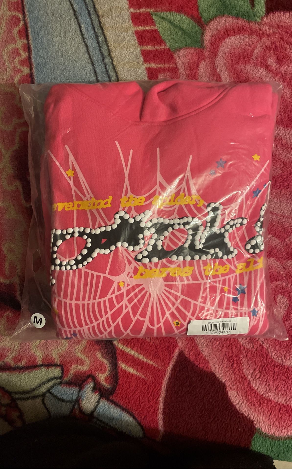 Pink Spider Hoodie