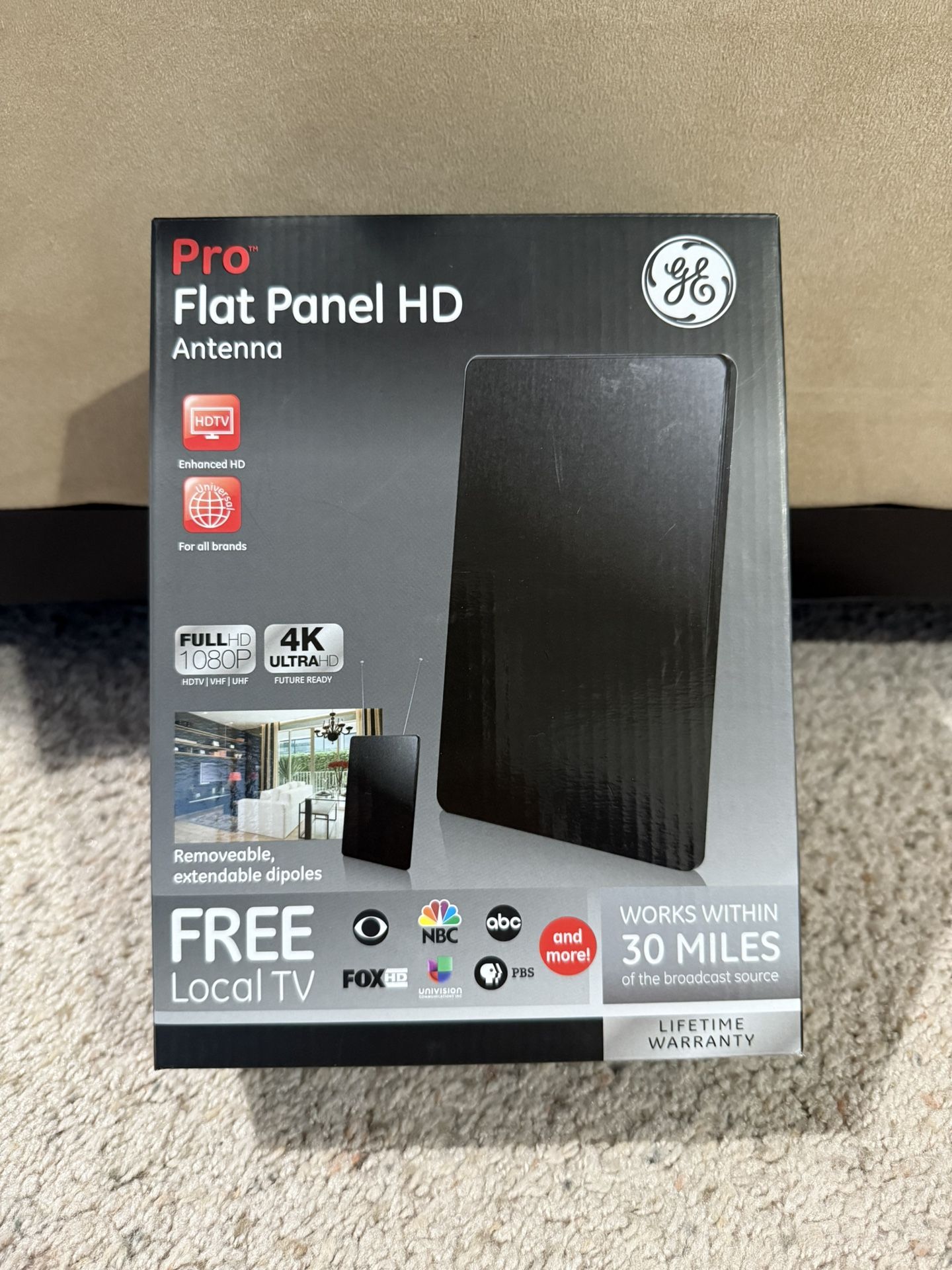 GE Pro Flat Panel HD Antenna