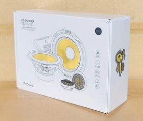 Focal Elite K2 Power Series ES 165 KE Aramid Fiber Car Speakers 6 1/2" Component System 200 Watts 🚨 Payment Options Available 🚨 No Credit Needed 🚨 