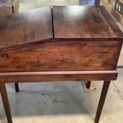 Antique “Teachers Desk”. 