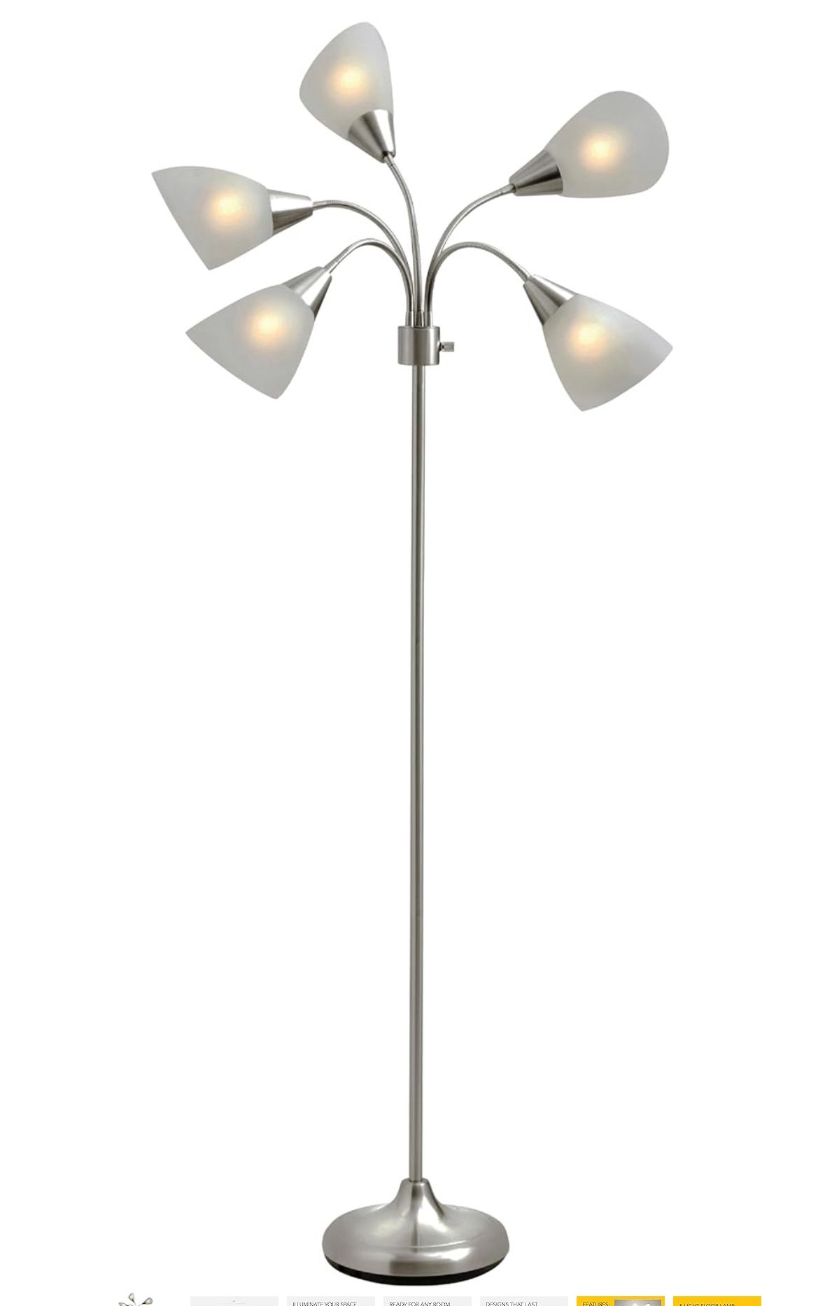 5 Headed Lamp