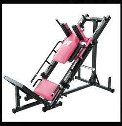 RITFIT Pink Linear Bearing Leg Press Hack Squat