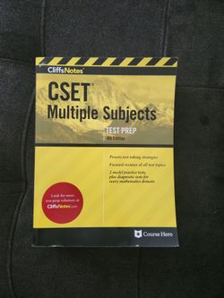 CliffsNotes CSET Multiple Subjects Test Prep
