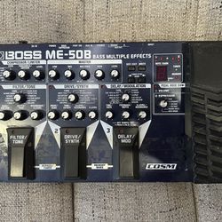 Boss ME-50B Bass Multi-effects Pedal 