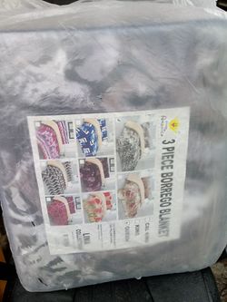 Borrego blanket 3 piece
