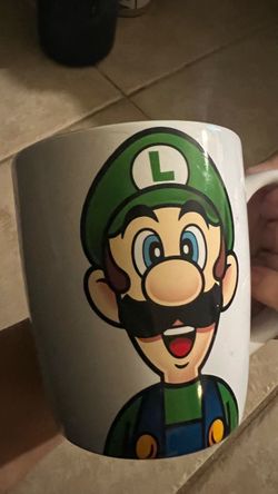 Luigi Nintendo Ceramic Coffee Mug