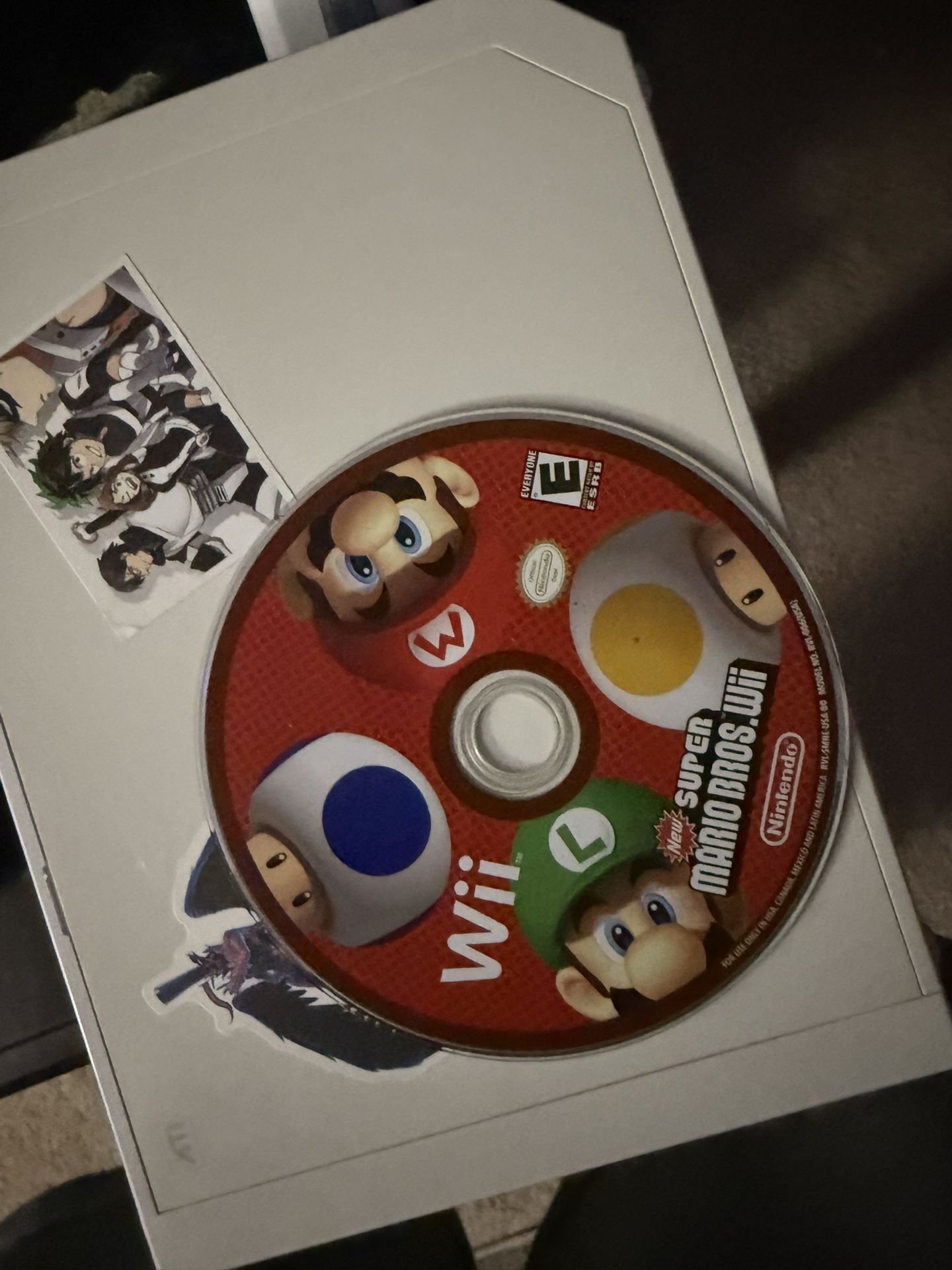 Nintendo Wii With Games And Adapter