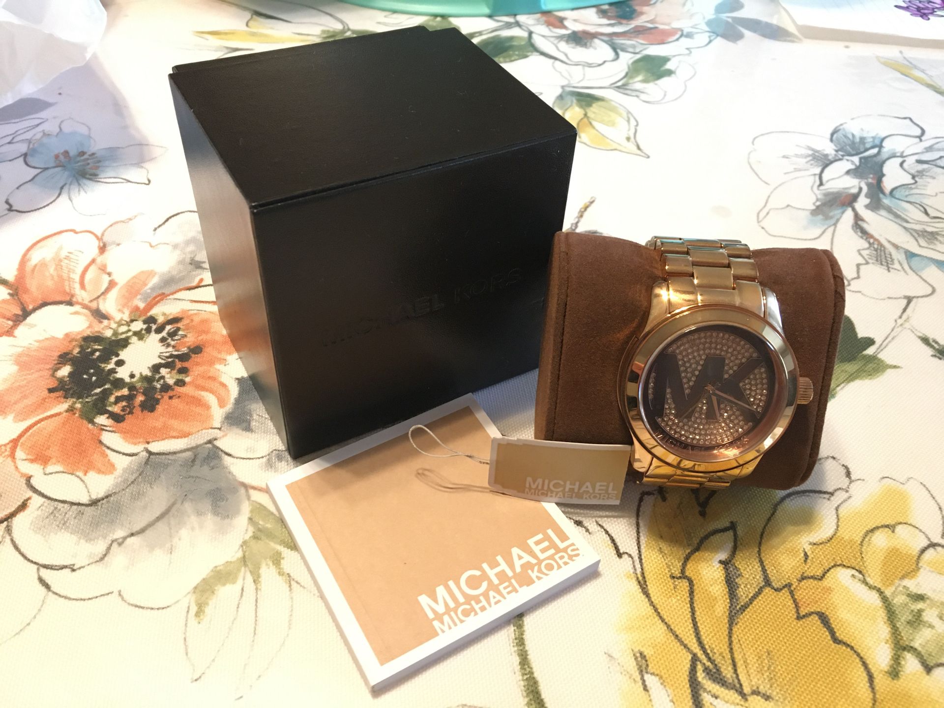 Michael Kors Oversized Rose Gold Watch